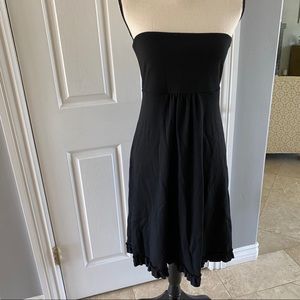J.Crew Strapless Wool Dress w/Ruffle Bottom Sz 10
